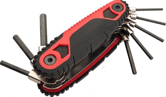 8pcs Locking Folding Hex Key Set