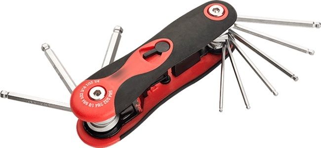 9pcs Folding Hex Key Set