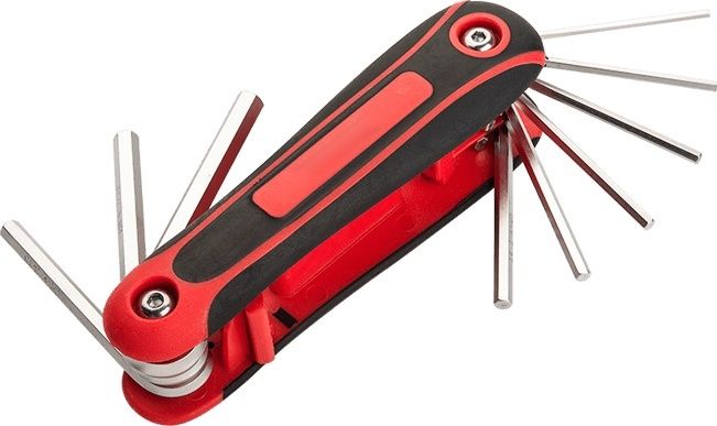 9pcs Folding Hex Key Set