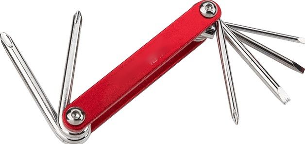 6pc Aluminium Folding Screwdriver Set