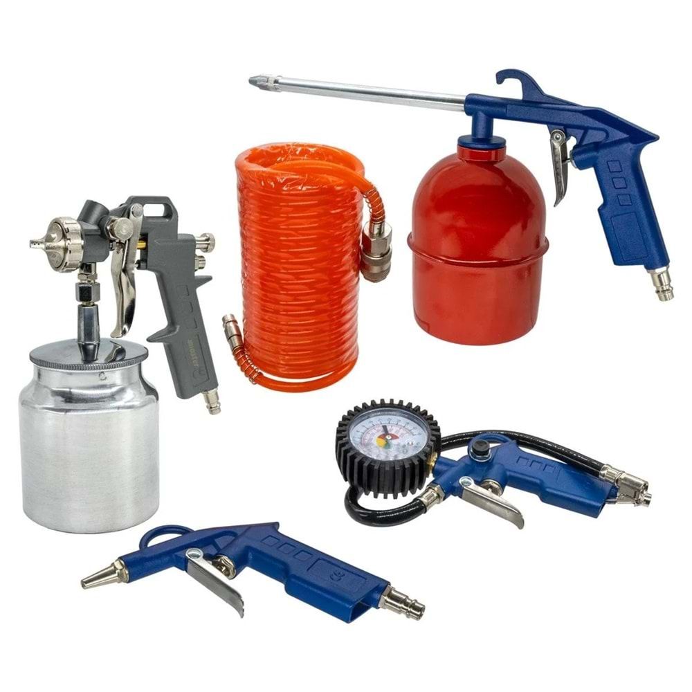 Kit accessori compressore, 5 pz