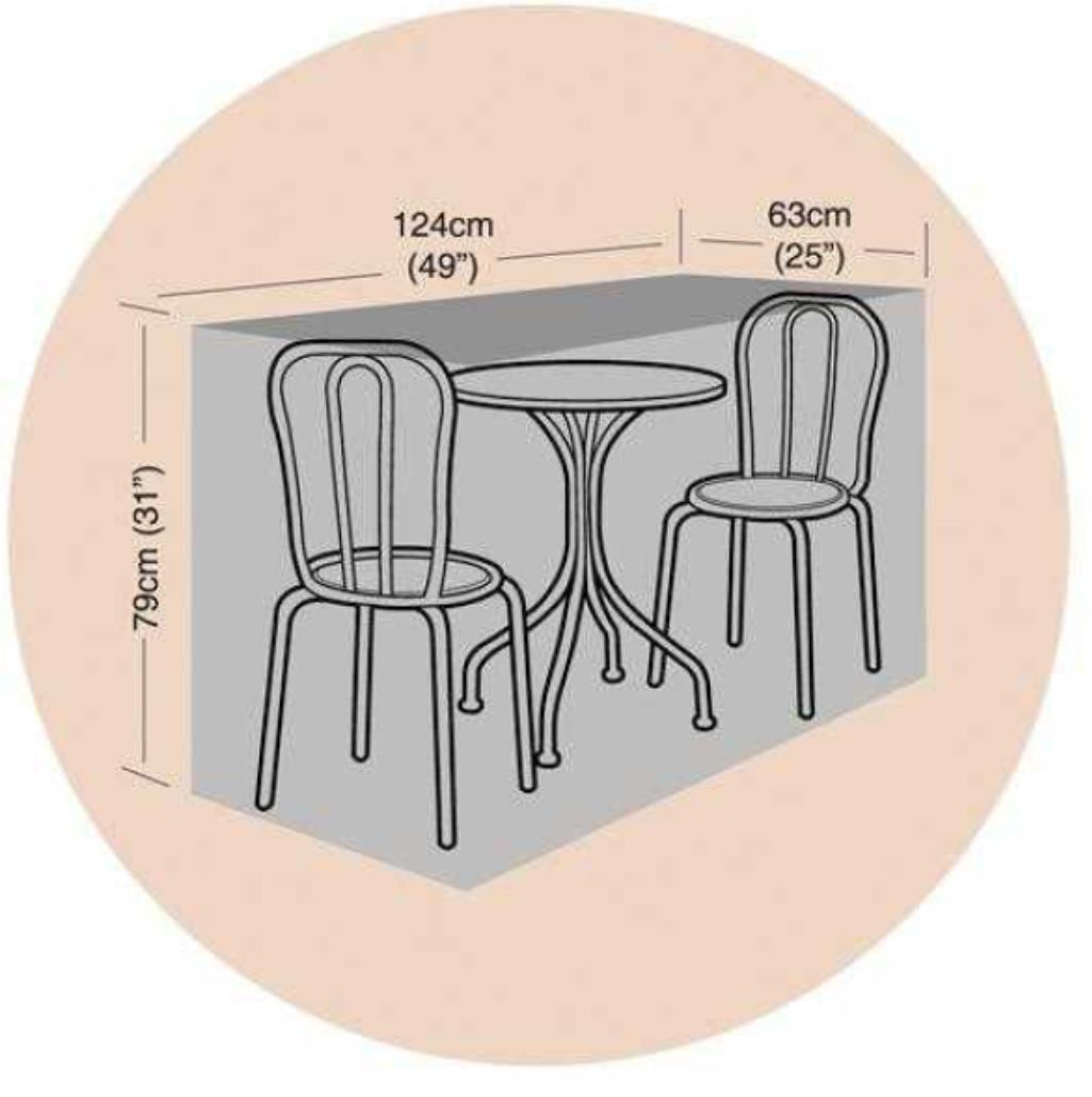 2 Seat Small Bistro Cover POS