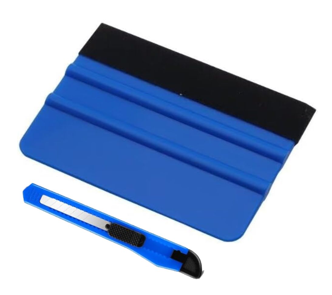 Film Scraper with Utility Knife