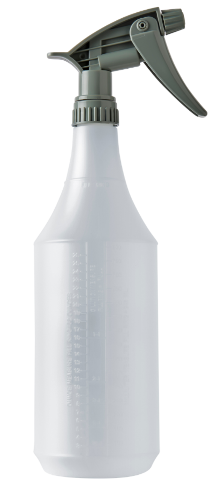 Professional Dilution Spray Bottle and Chemical Resistant Trigger 750ml