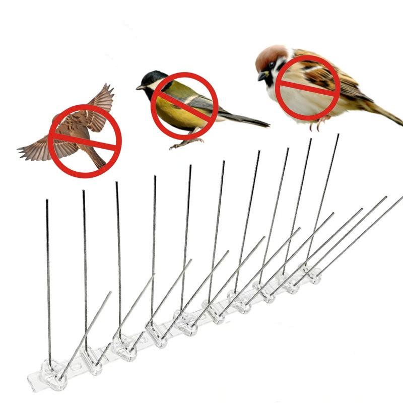 50cm Stainless Steel Bird Repellent Devices 20 Pairs