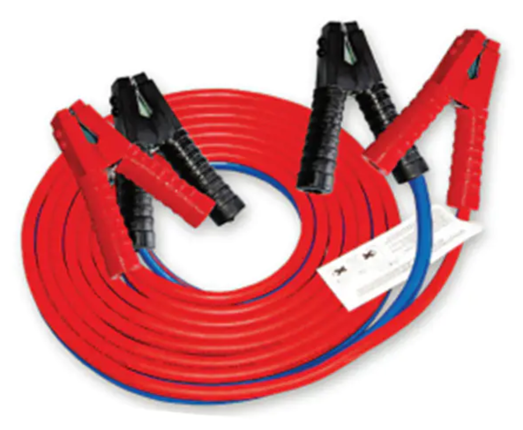 Automotive 1GA 25FT Jumper Cable, stretch-resistant, easy to identify, lightweight