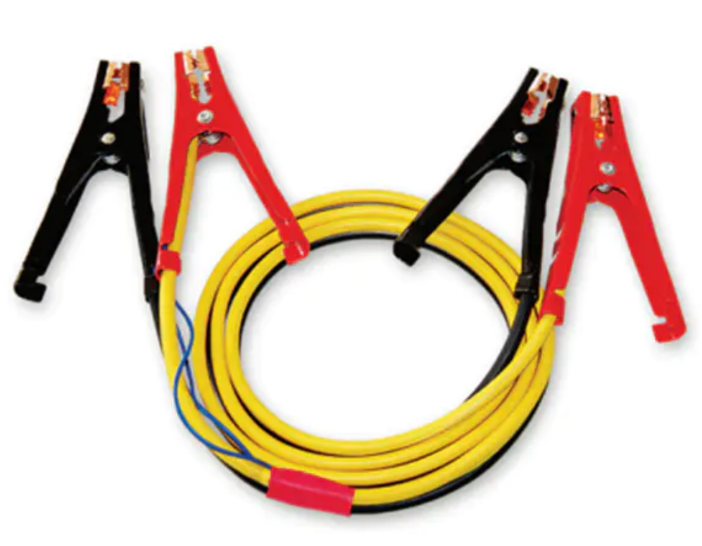300A~500A Heavy-duty Jumper Cables for jump starting dead or low batteries, precision battery clamps