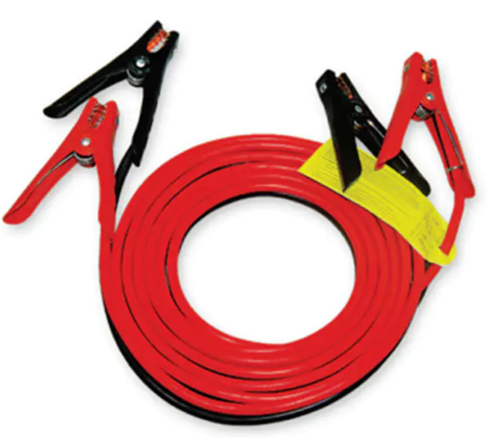 General Motors Parts 6GA 12, 16 FT Jumper Cables, red and yellow double parallel cables,must-have for travel