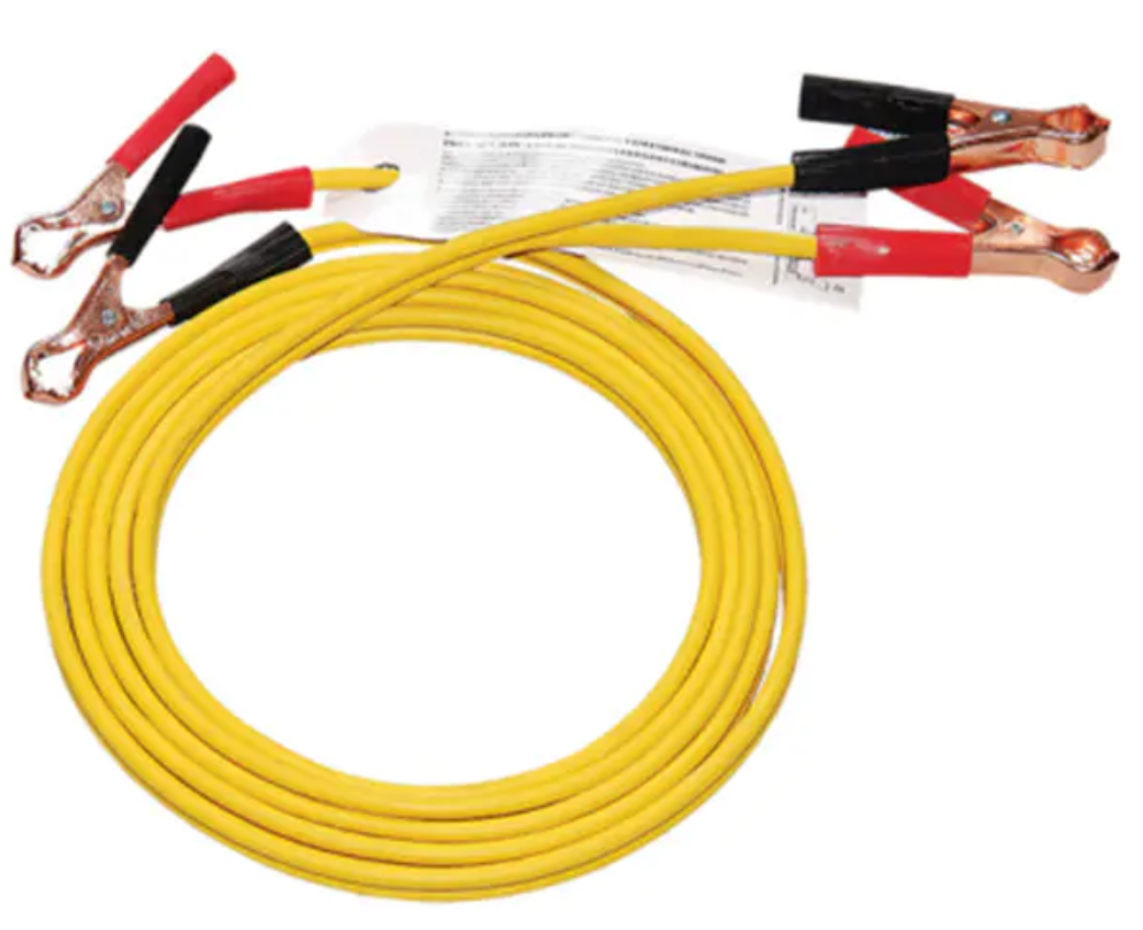 Quick Disconnect, Yellow, 12GA Booster Cable, Precision Insulated Battery Clip, Fold Resistan