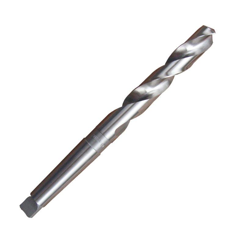 DIN345 White Finish Milled HSS Morse Taper Shank Twist Drill