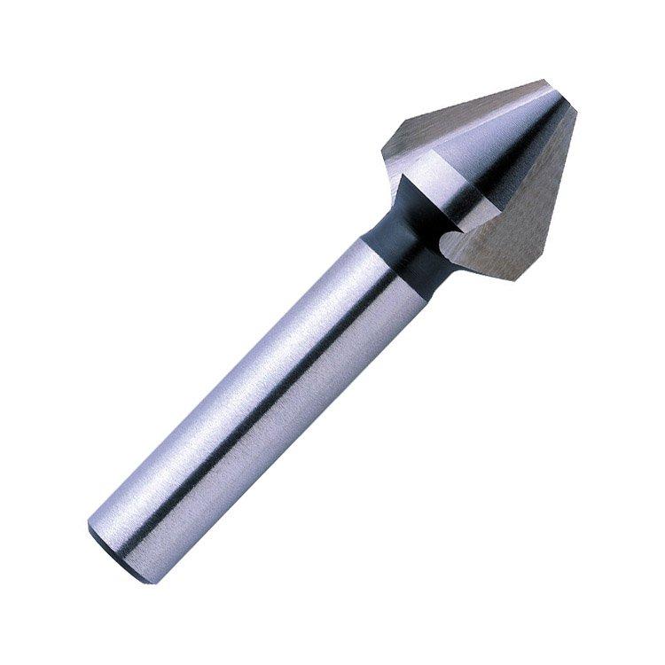DIN334C Cylindrical Shank 60 Degree 3 Flute HSS Chamfer Countersink Drill Bit