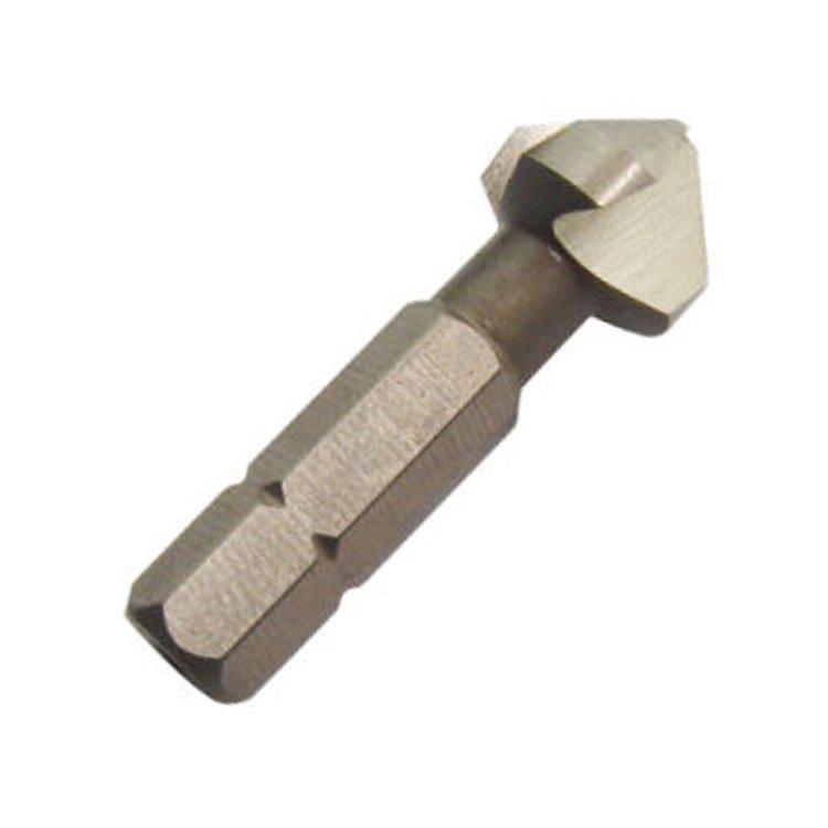 DIN335C Hex Shank 90 Degree 3 Flute HSS Countersink Drill Bits