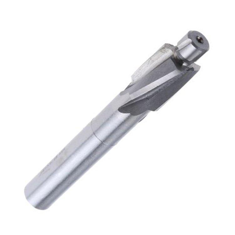 Cylindrical Shank HSS Interchangeable Pilot Counterbores Drill Bit