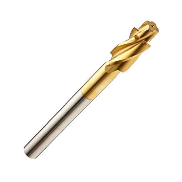 Cylindrical Shank Tin-Coated HSS Interchangeable Pilot Counterbore Drill Bit Tool for Metal Duberring
