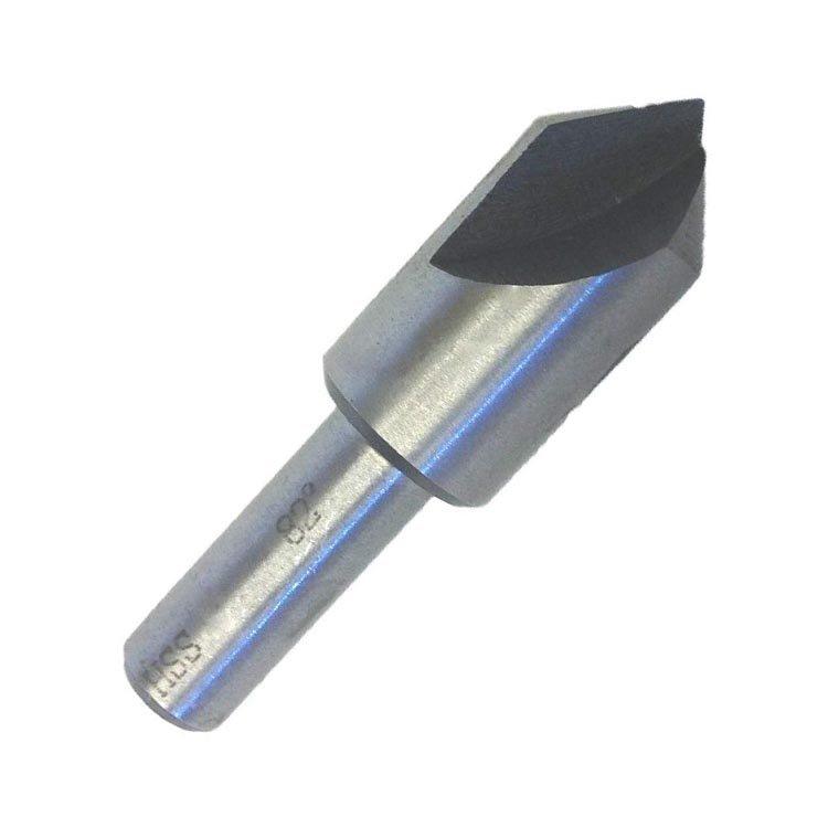 Cylindrical Shank 82 Degree Single Flute HSS Countersink Drill Bit