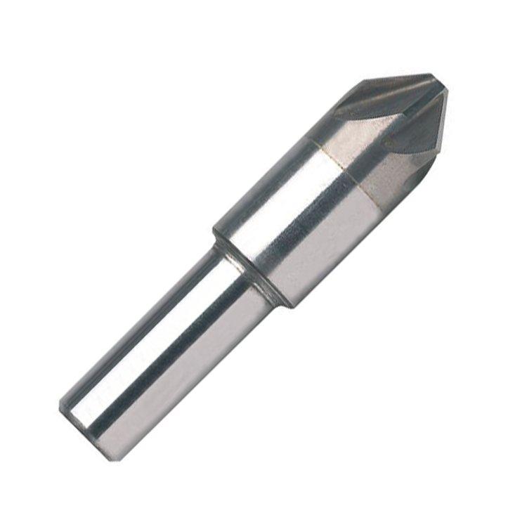 Cylindrical Shank 82 Degree 6 Flute Solid Carbide Countersink Drill Bit