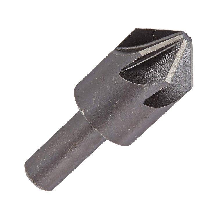 Cylindrical Shank 90 Degree 6 Flute HSS Countersink Drill Bit