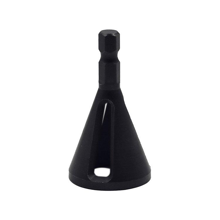 Black Coating Hex Shank Deburring Chamfering Tool