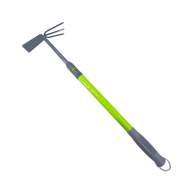 Telescopic Hoe&Fork
Carbon steel head
W/rubber grip