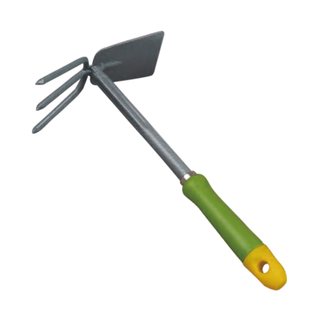 Hoe&Fork
Carbon steel head,powder coated
Plastic handle