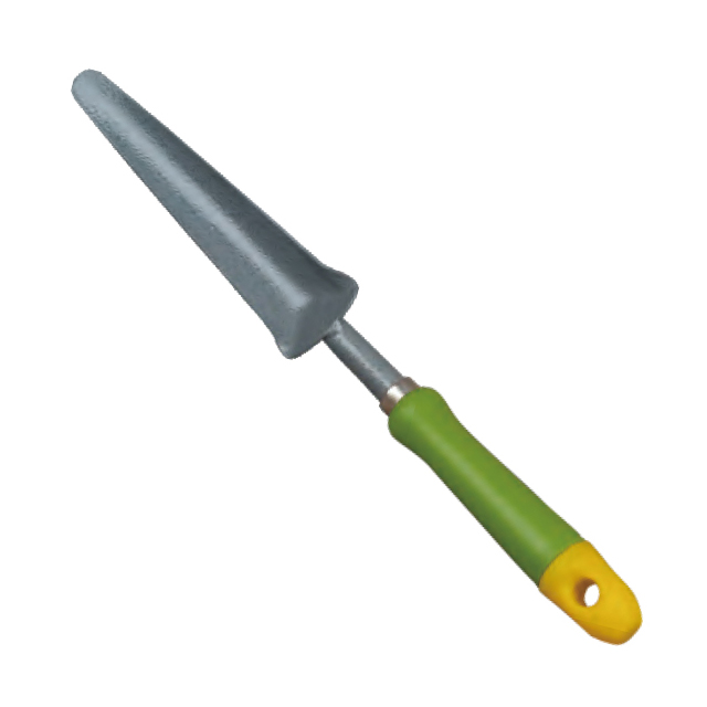 Narrow transplanter
Carbon steel head,powder coated
Plastic handle
