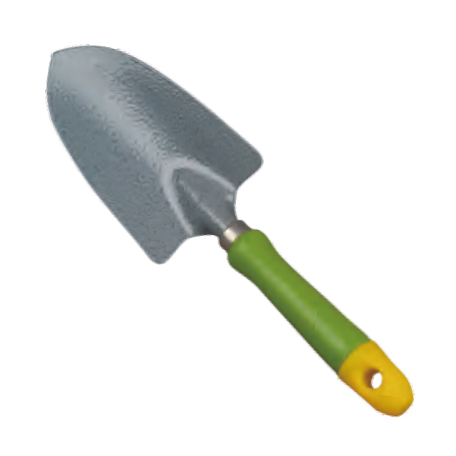 Hand trowel
Carbon steel head,powder coated
Plastic handle