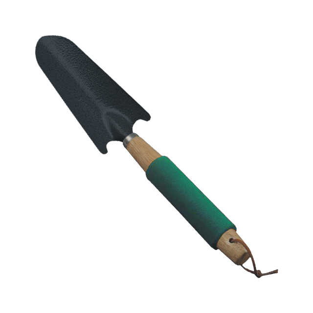 Hand transplanter
Carbon steel head
Wooden handle w/foam grip