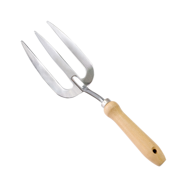 Fork
Carbon steel head,plated
Selected hardwood handle