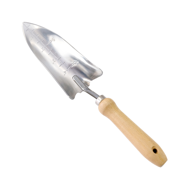 Transplanter
Carbon steel head,plated
Selected hardwood handle