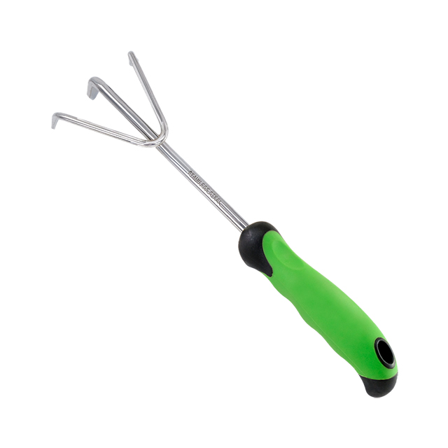 Hand cultivator
Stainless steel head
PP+TPR handle