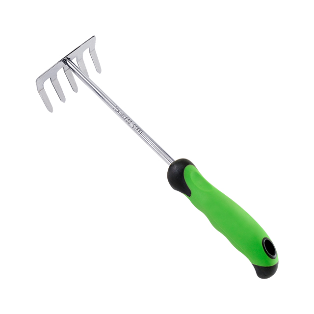 Hand rake
Stainless steel head
PP+TPR handle