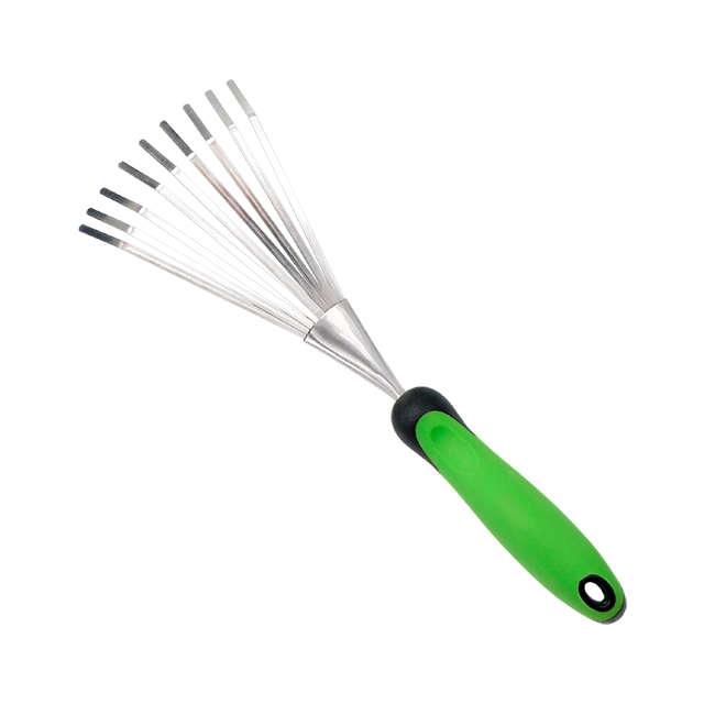 Hand fan rake
Stainless steel head
PP+TPR handle