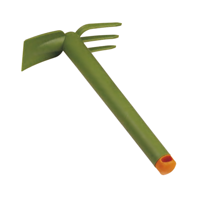 Two-way hoe
Plastic body