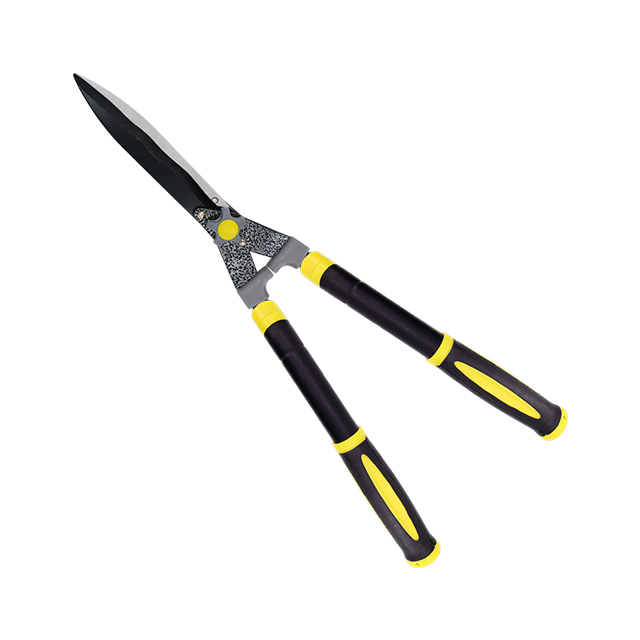 Low-friction blade coating makes cuts smooth.
Telescopic steel ergonomic handle.
Softgrip and beside lock touchpoints for comfort and control.