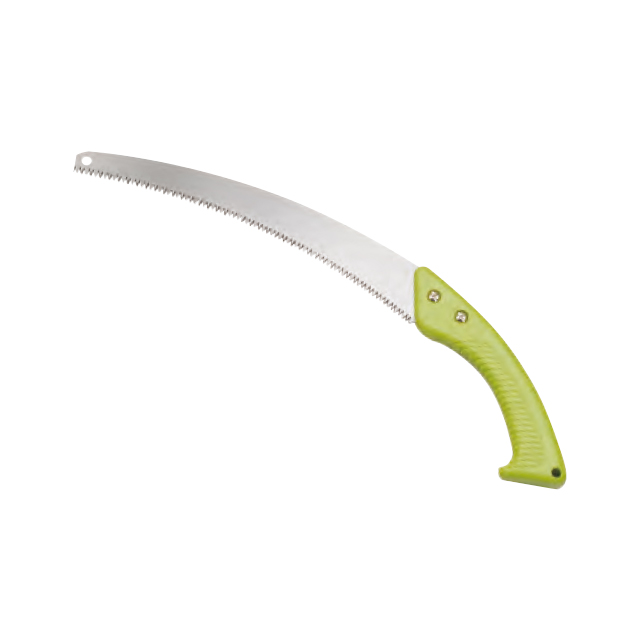 Hand saw.
Durable high carbon steel blade.
PP handle.
