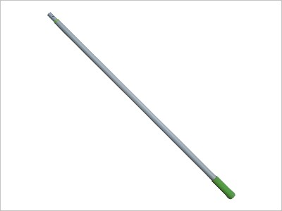 Telescopic handle w/foam grip
Metal material