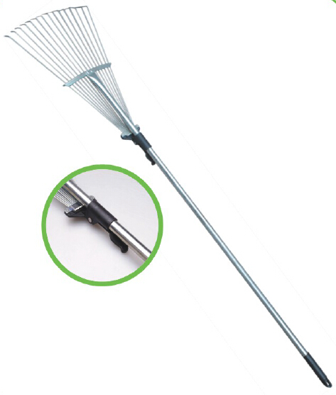 Fan Rake
Adjustable carbon steel head
Steel tube,plated