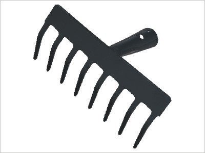 Rake
Metal body
Powder coated