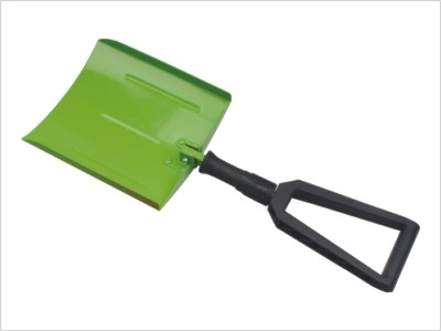 Folding shovel
Carbon steel head,powder coated
Plastic grip