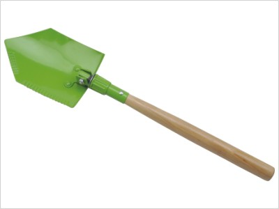 Folding shovel
Carbon steel head,powder coated
Wooden handle