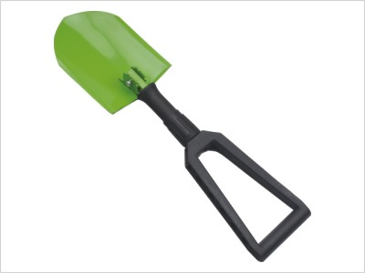 Folding shovel
Carbon steel head
Powder coated
