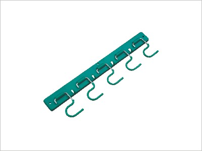 Plastic tool holder
Plastic
5pcs tool hooks,including screws