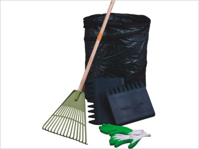 Garden tool set
Include:leaf collector,glove,rake,bin
Packing:PVC carrying bag