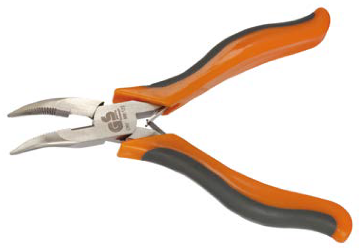 Half Round Bent Nose Pliers