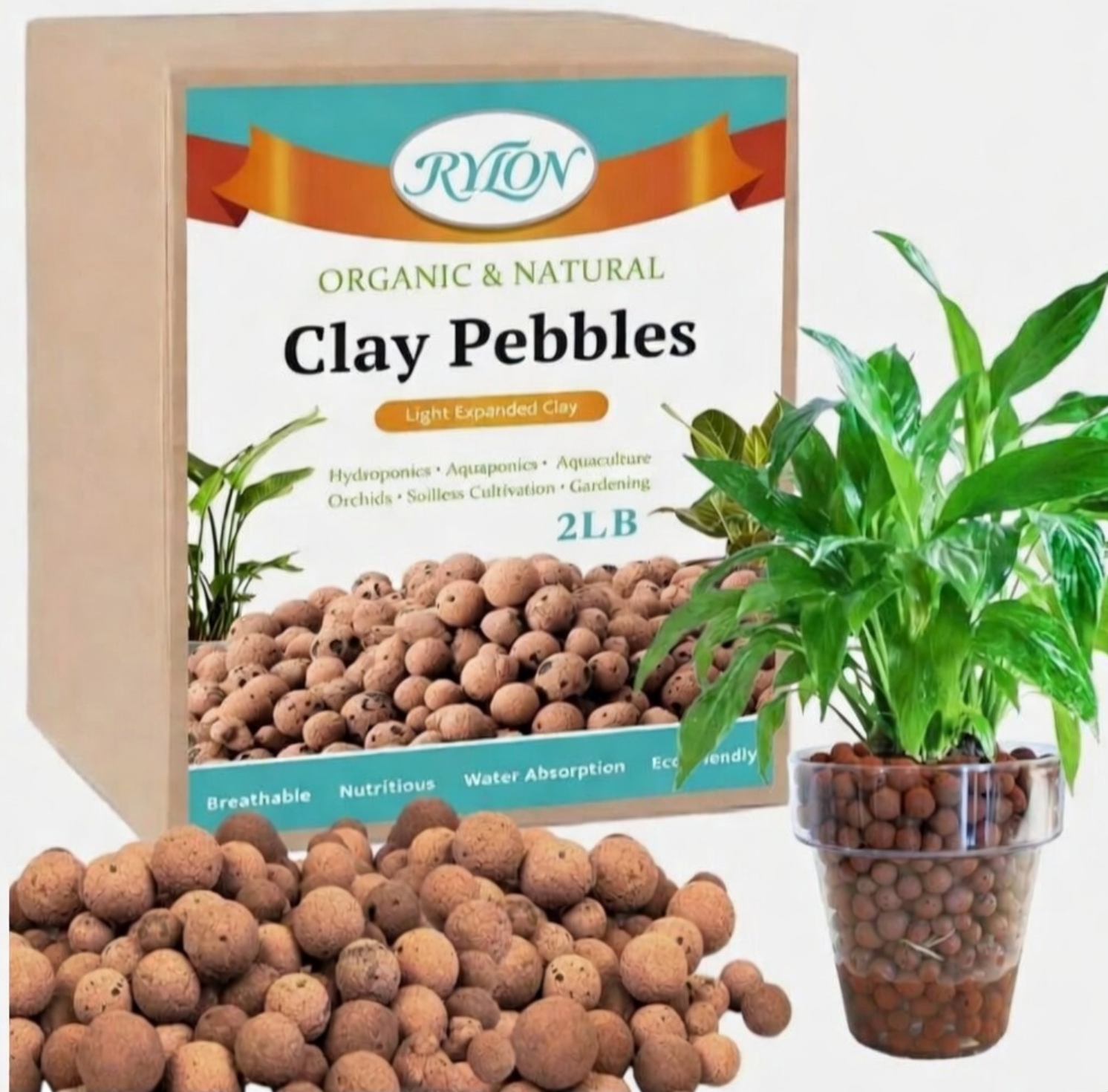 Clay Pebbles  for Indoor Plants