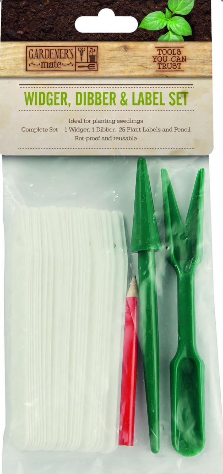 2 x 11 x 23.5 cm Widger Dibber and Label Set