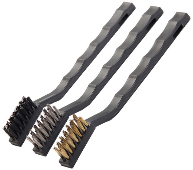 Good Quality Tooth Shape Handy Cleaning Rust Brushes Stainless Steel Wire Brush