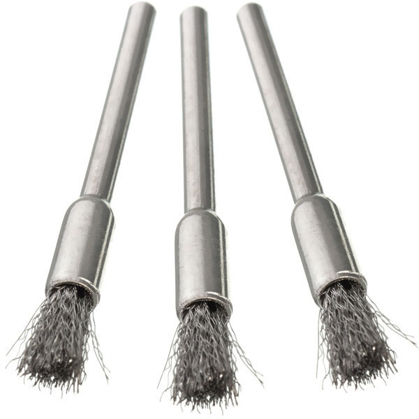 High Quality 5cm Pen Shape Stainless Steel Wire Jewelry Polishing Mini Wire Brushes