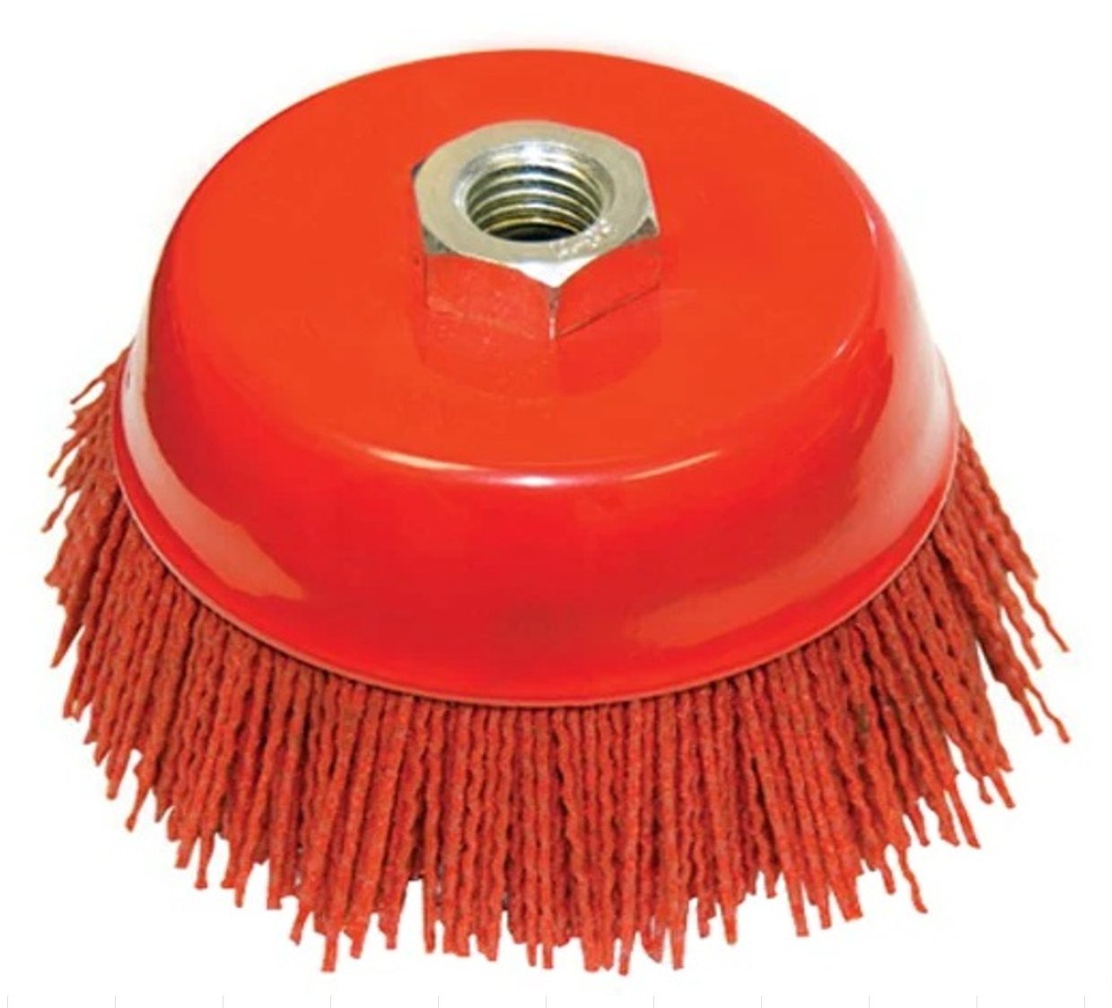 High Quality Abrasive Nylon Cup Brush With Screw Wholesale