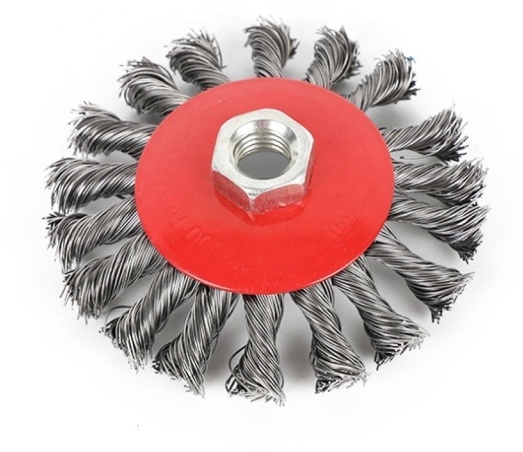 Twist knot stainless steel brass wire cup brush manufacturer FOB Reference